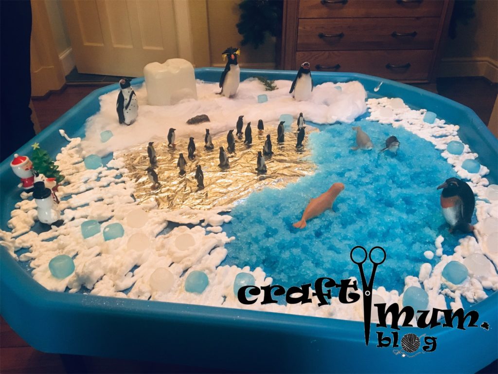 North Pole tuff spot (snow version 3) - Crafty Mum