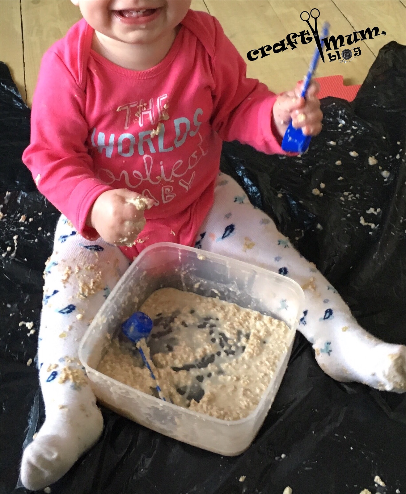 Oats play – discovering textures