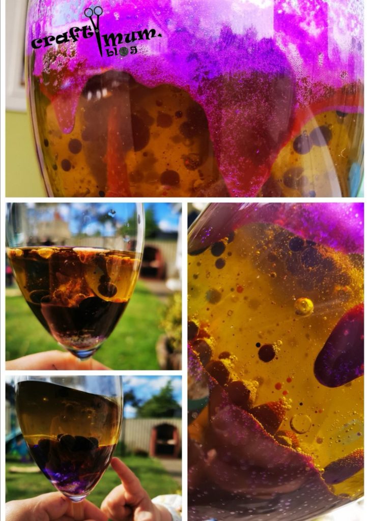 Oil lava lamp Crafty Mum