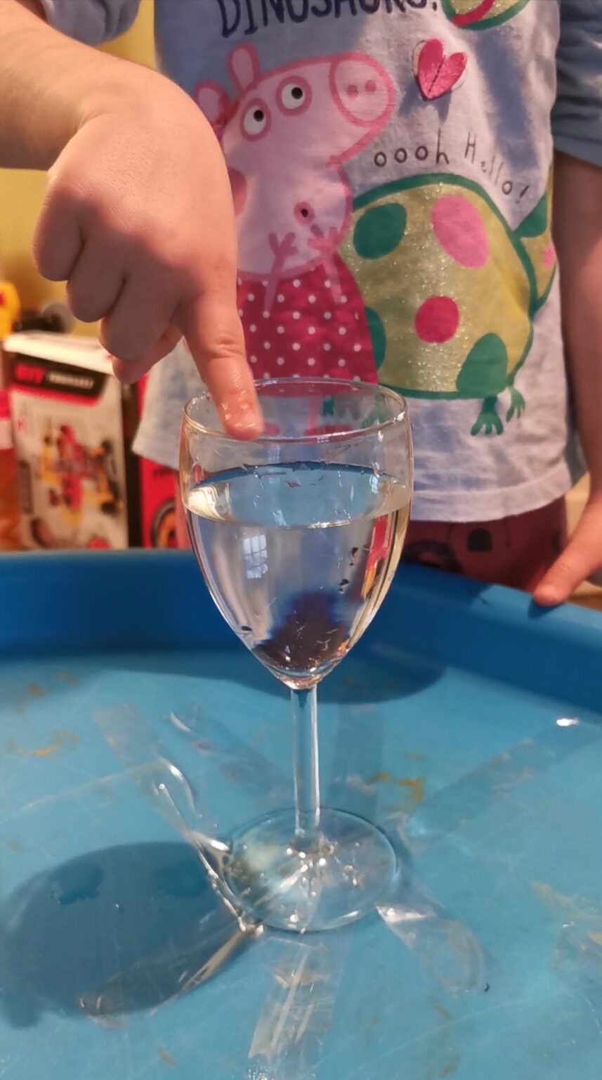 Musical wine glasses - Crafty Mum