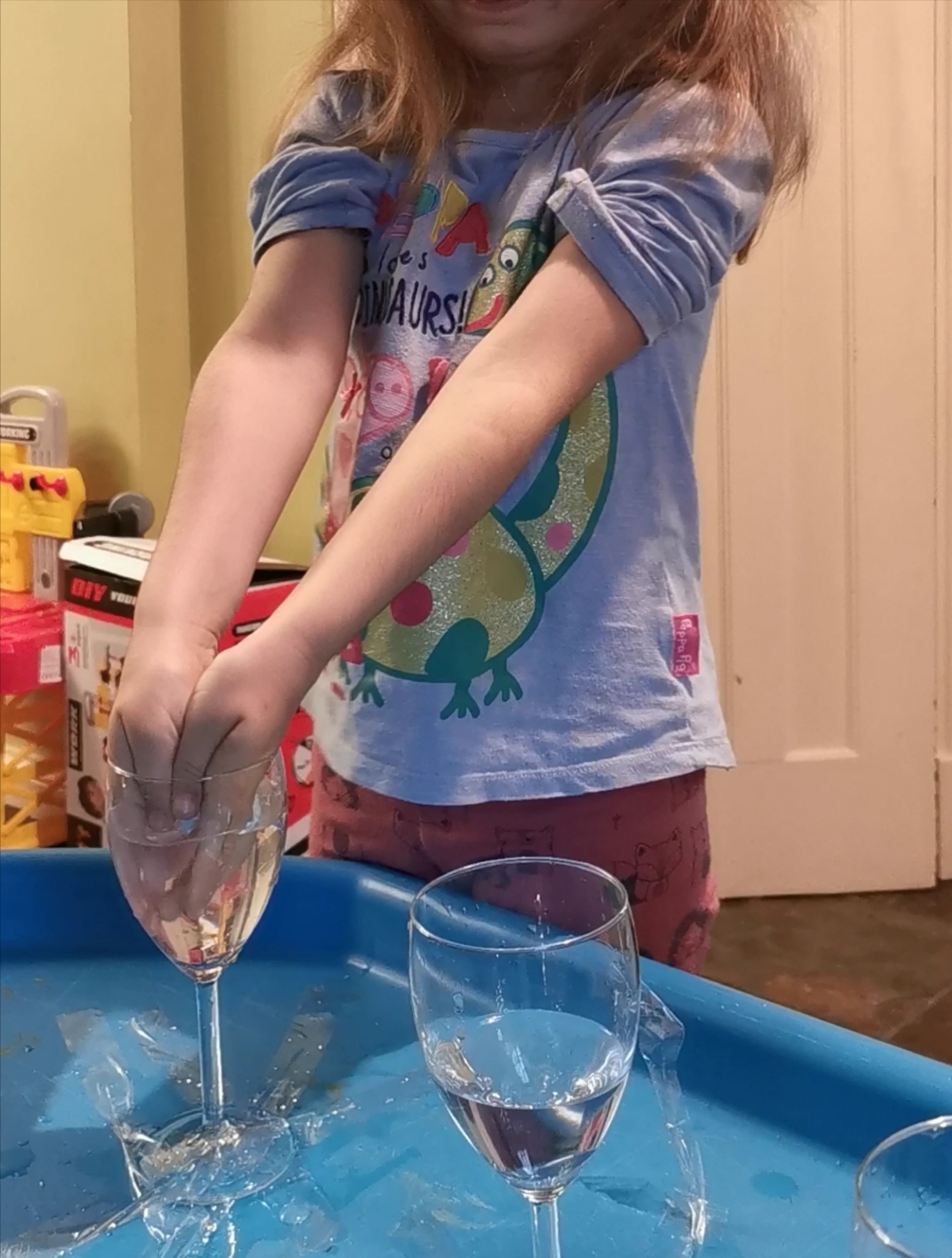 Musical wine glasses - Crafty Mum