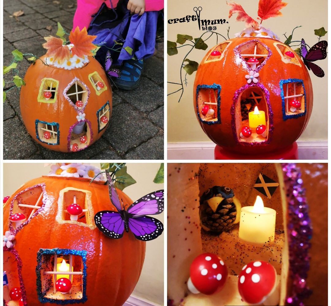 Carved pumpkin idea